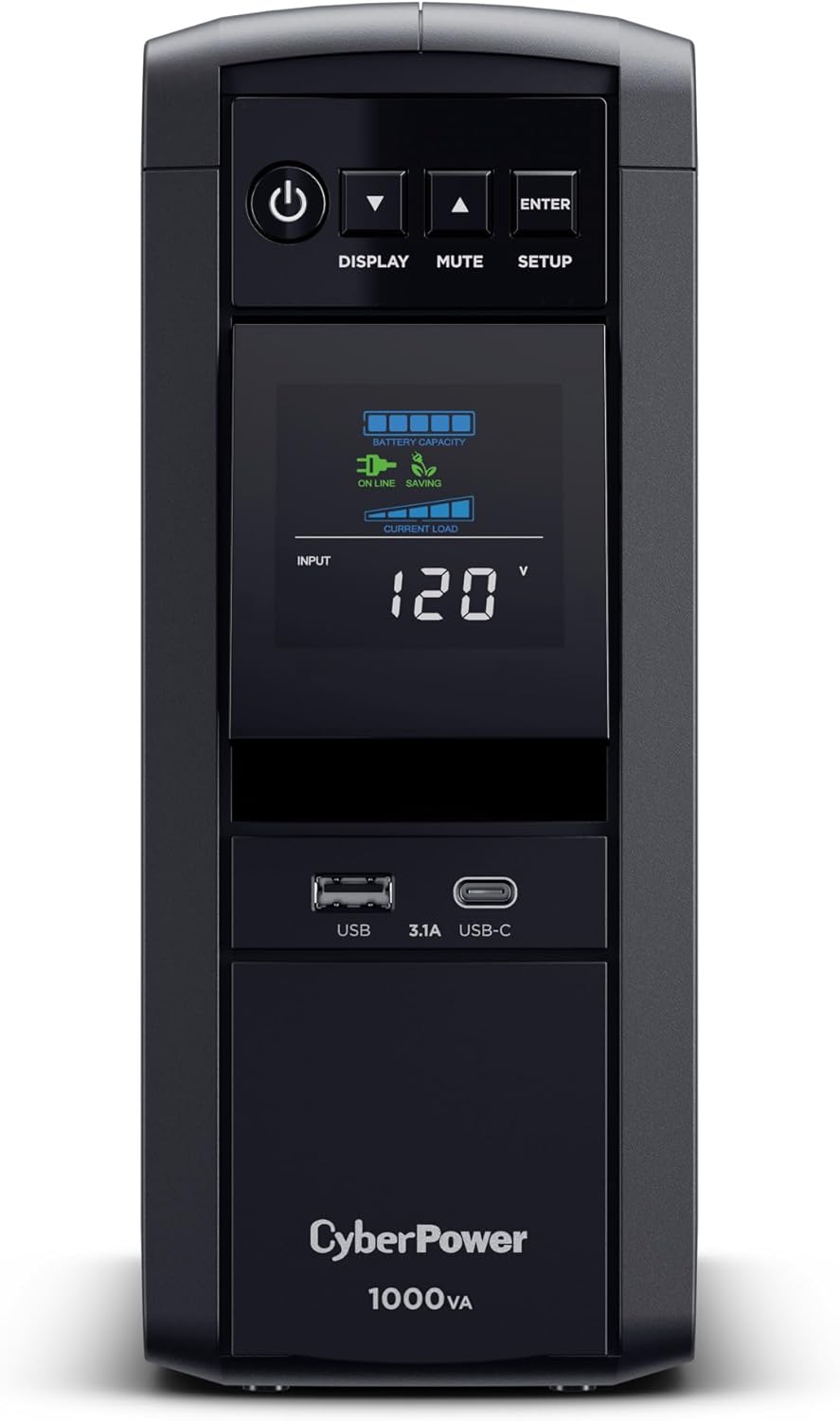 CyberPower CP1000PFCLCD UPS Battery Backup