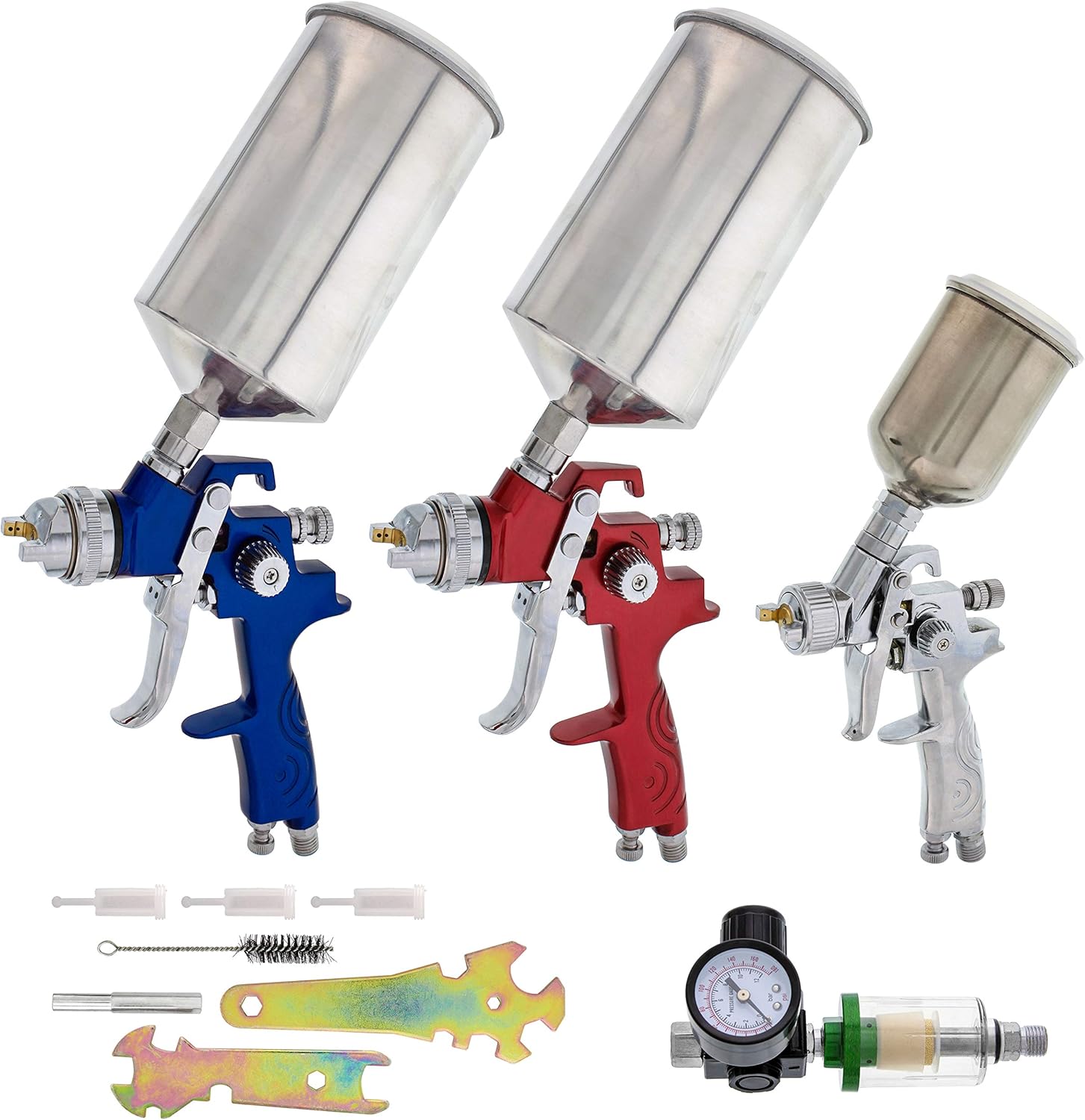 Canadian Tool HVLP Spray Gun Kit (9 Piece)