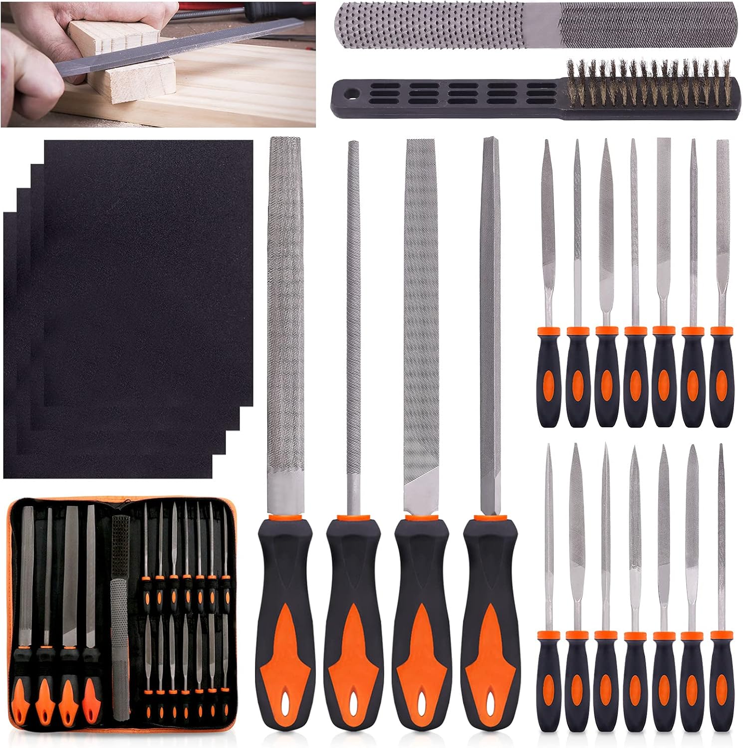 BONROB 21-Pack Metal File Set