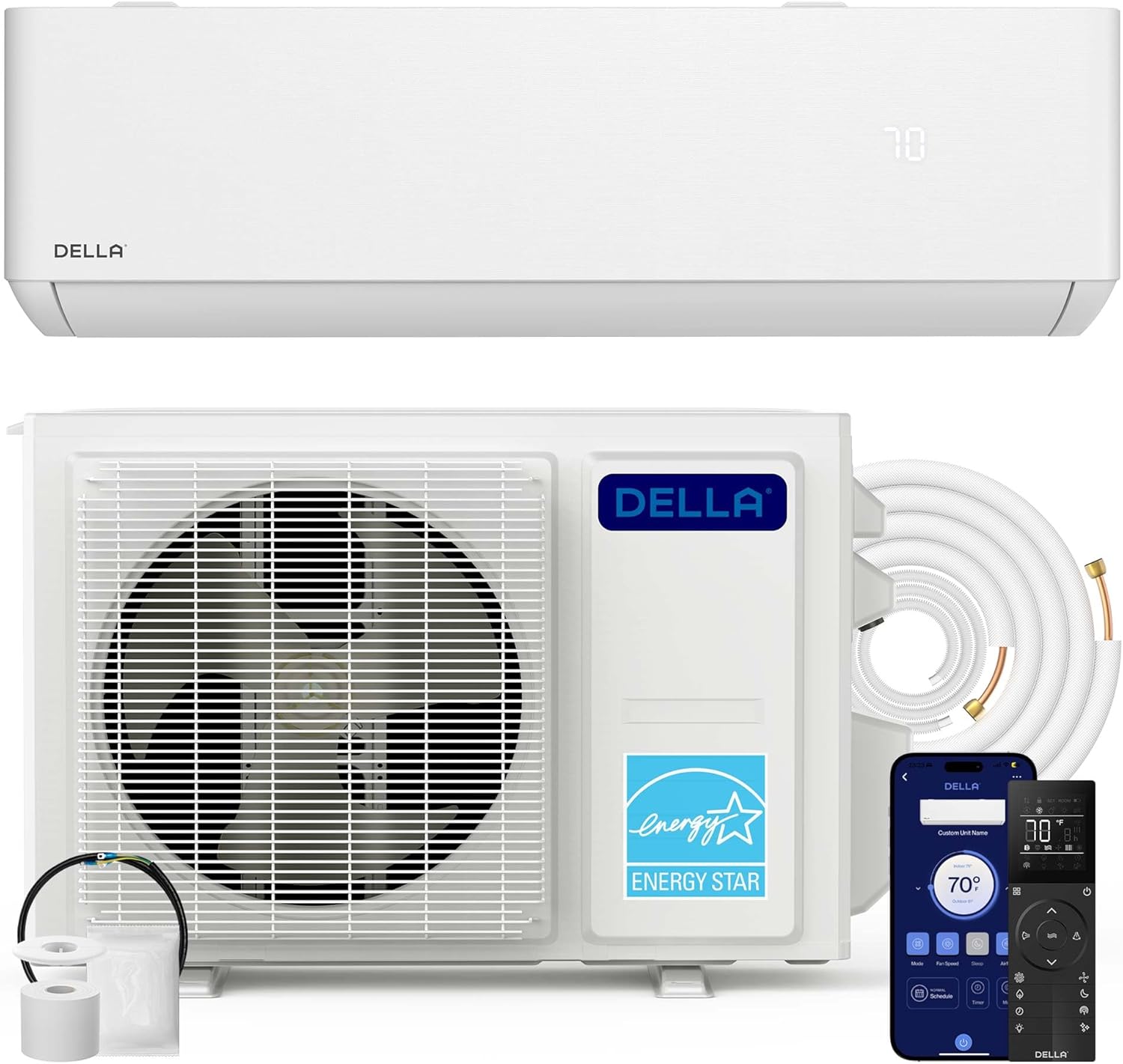 SIMOE 12000BTU Mini Split AC/Heating