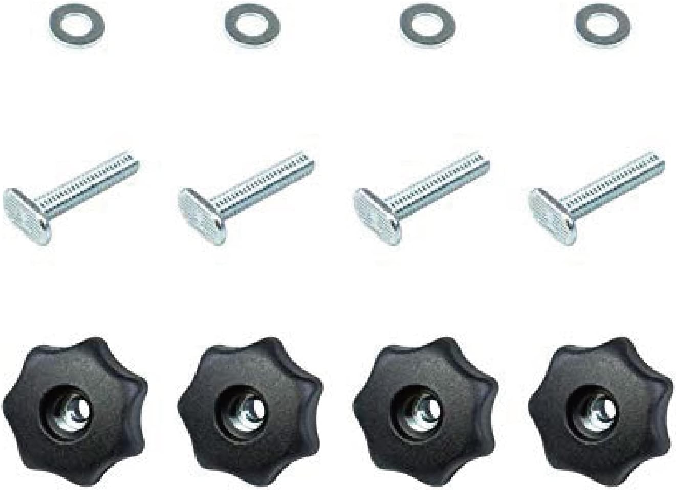 POWERTEC T-Track Knob Kit